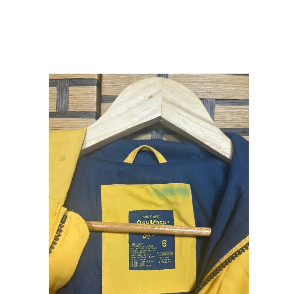 Osh Kosh Yellow Jacket Size‎ 6